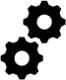cogwheels icon